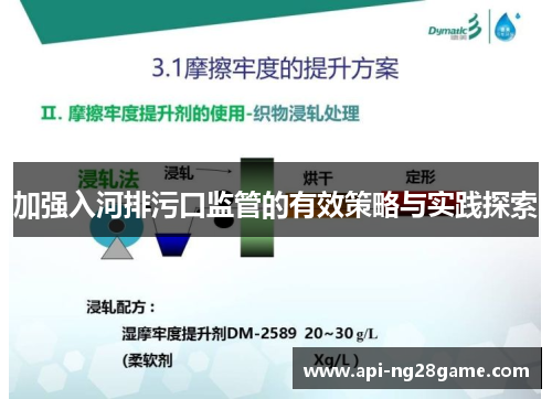 加强入河排污口监管的有效策略与实践探索